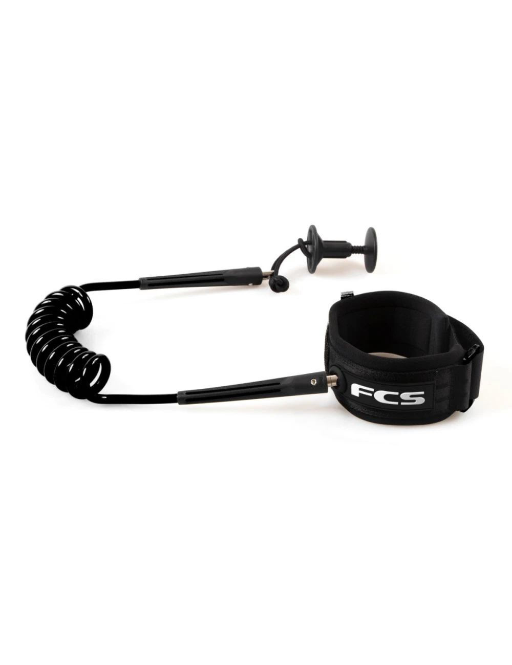 Leash Body FCS Bicep Black 1 Leash Body FCS Bicep Black