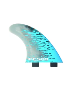 Dérives Surf FCS PC-5 - Blue Smoke Tri Retail Fins